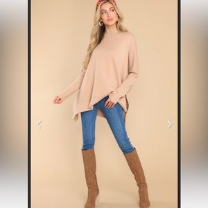 Light Mocha Sweater Medium/ Large